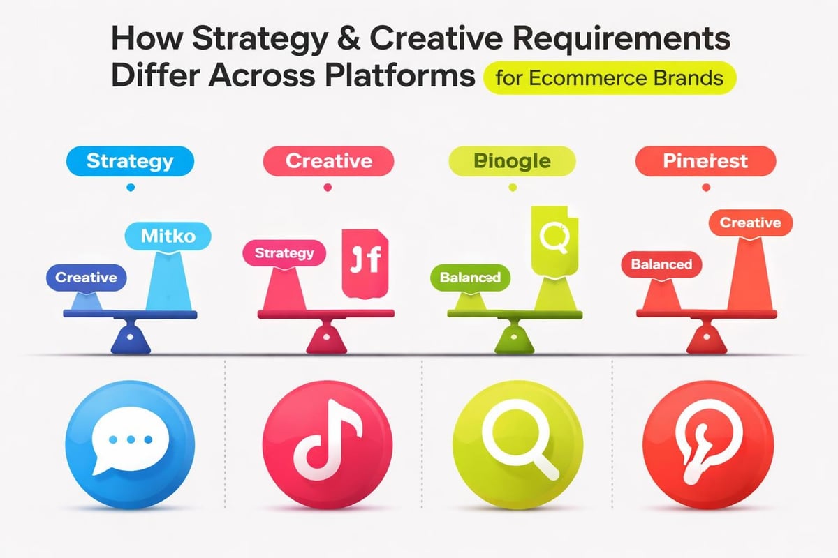 Platform-specific creative strategies