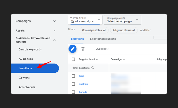 How to see your location data on Google Ads