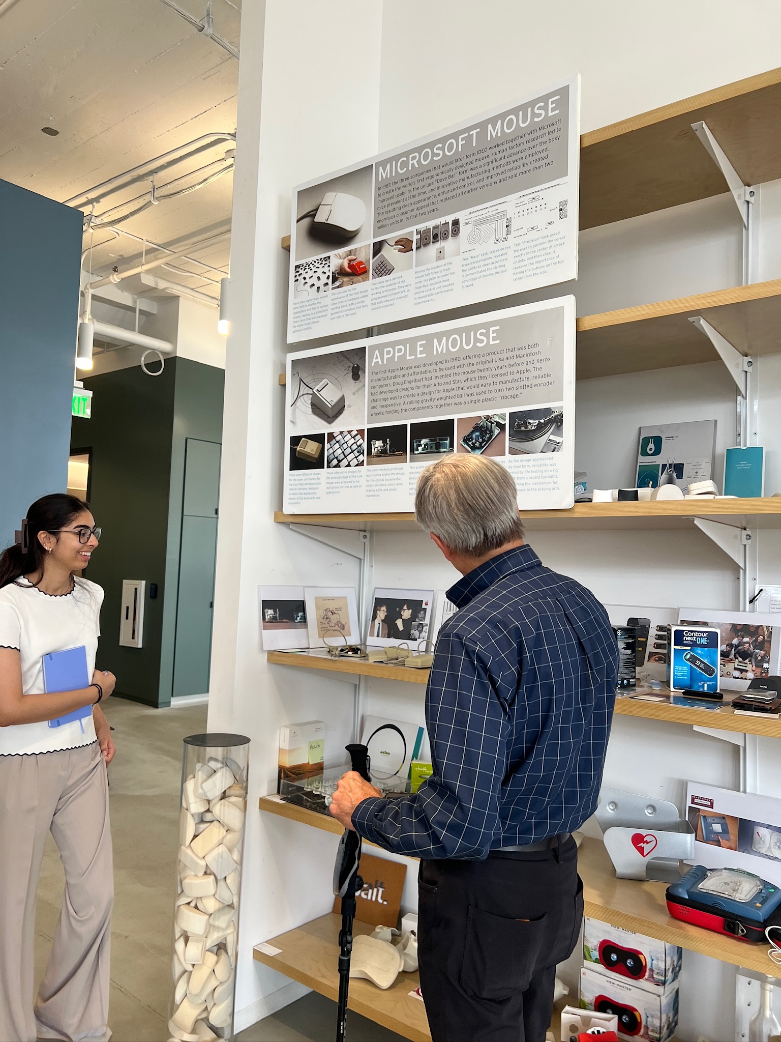 IDEO studio visit with Dennis Boyle
