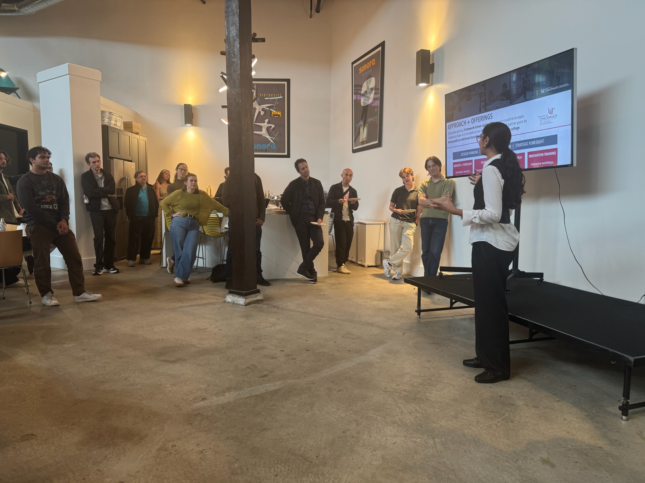 NIS group at Whipsaw studio event