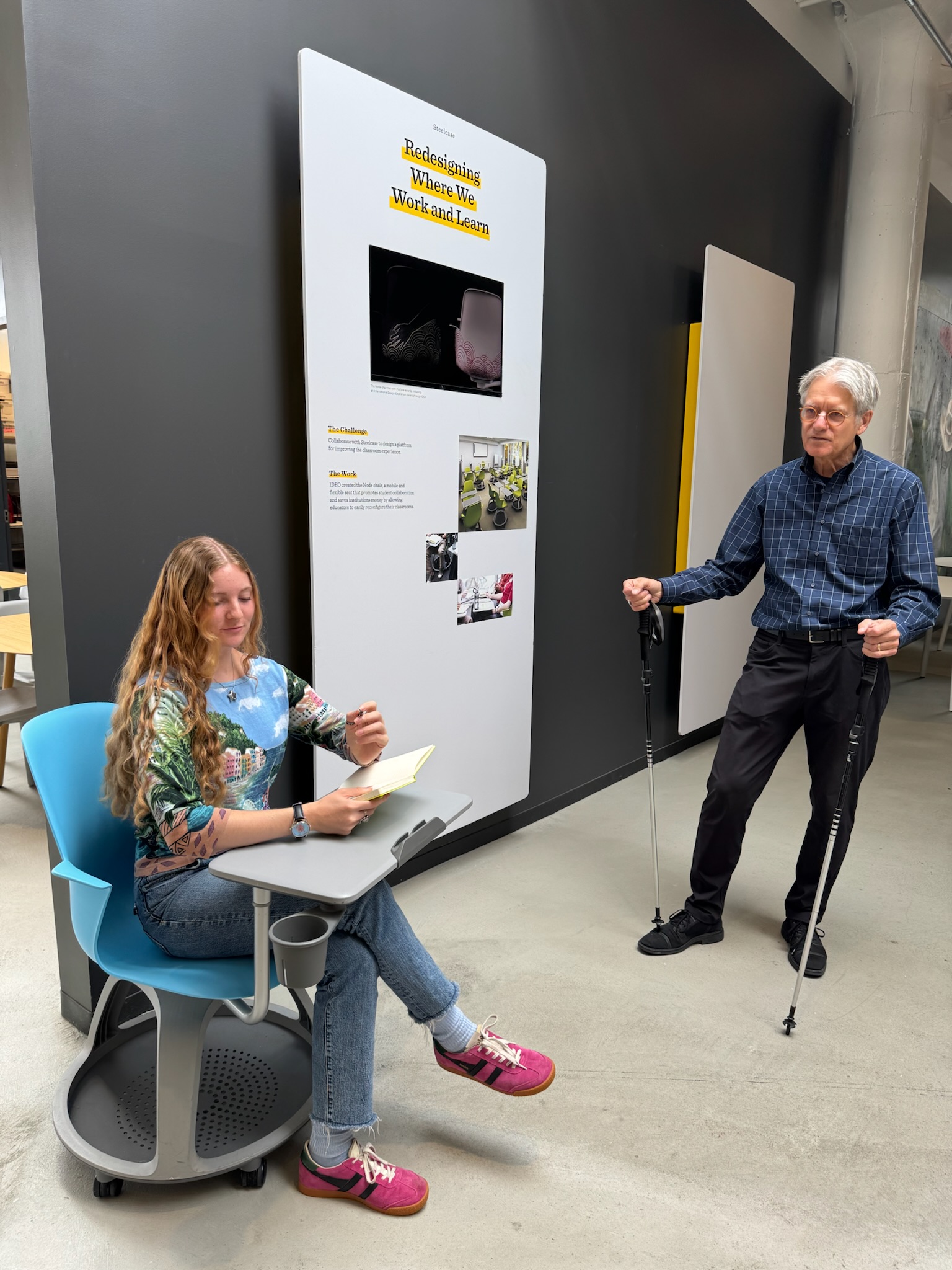 Exploring prototypes at IDEO