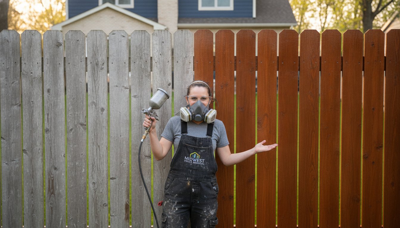 Professional Fence Staining in Milwaukee: The 2026 Homeowner’s Guide