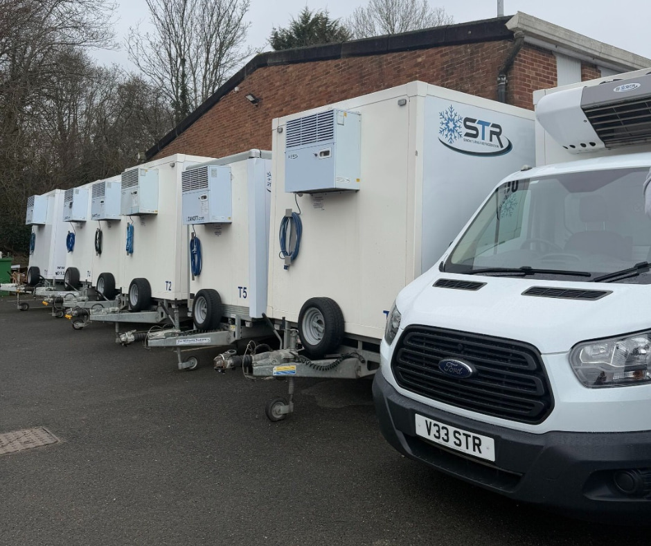 Festive Refrigerated Van & Trailer Hire for Businesses