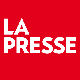 Red La Presse logo.
