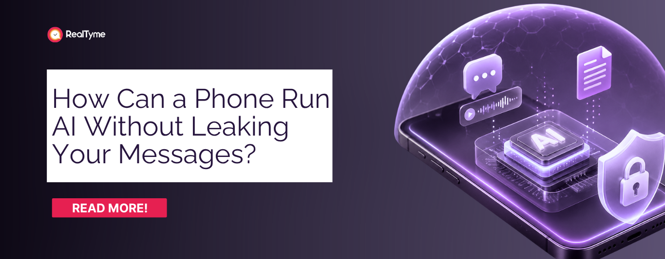 How Can a Phone Run AI Without Leaking Your Messages?