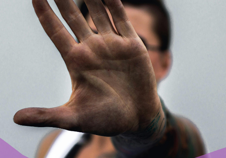 a claim is denied with a stop sign hand