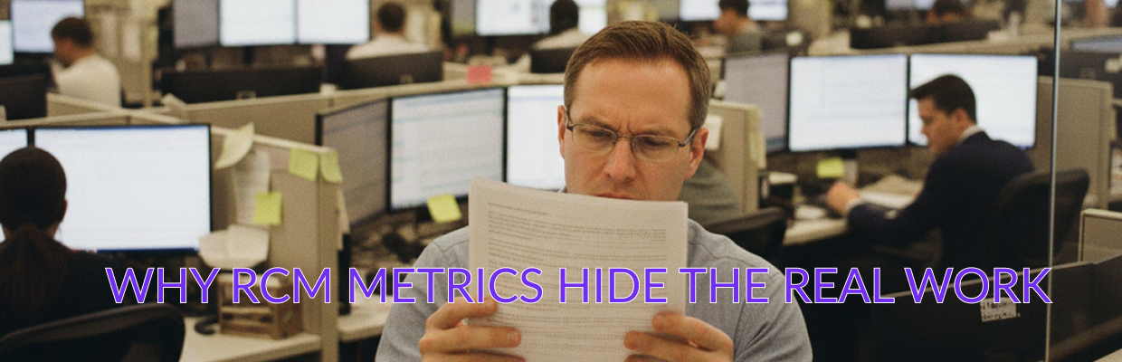 a man deals with hidden RCM work 