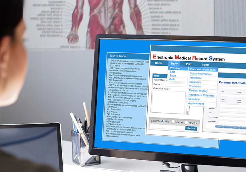 a payer portal with EHR 