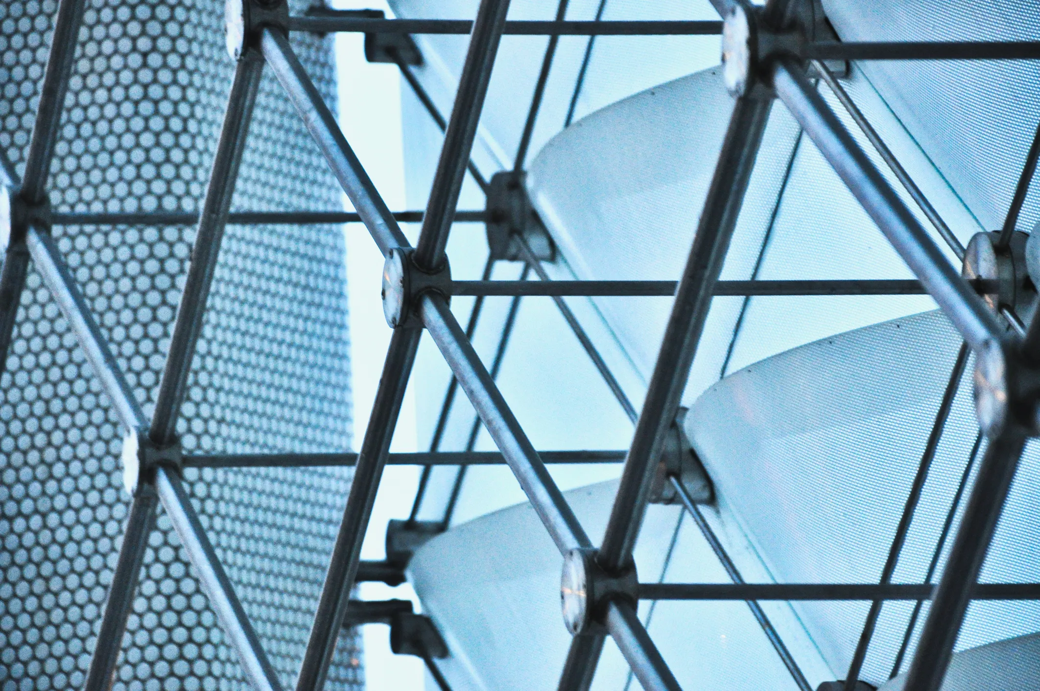 Modern architecture symbolizing policy access and influence 