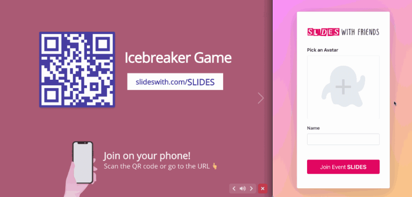 Best interactive presentation tool for remote meetings, conferences, teachers, trainers, and team leads: Slides With Friends
