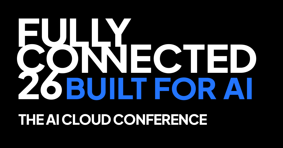 $ remove --fee FullyConnected26
→ success

This week only: code MarketingFC000 at checkout.

Hands-on labs. Customer-led sessions. The engineers actually runnin