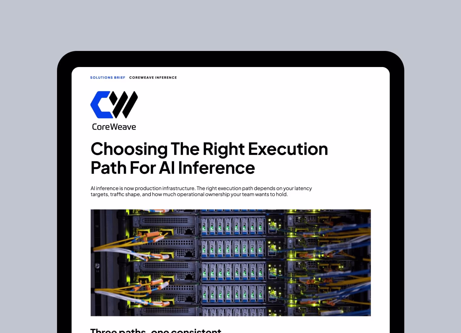 Choosing the Right Execution Path for AI Inference