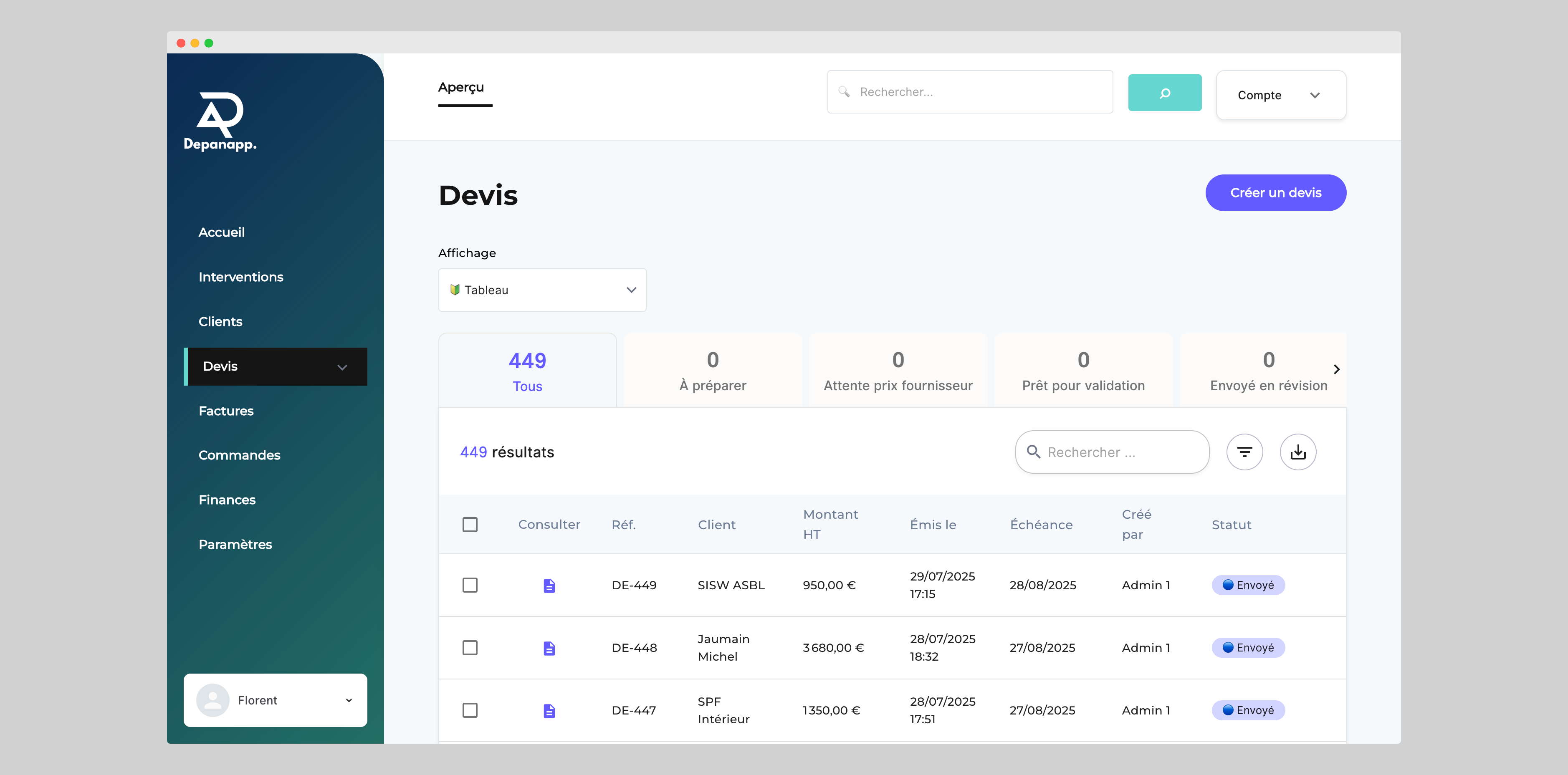 Logiciel de gestion de dépannage tout-en-un pour HSLS