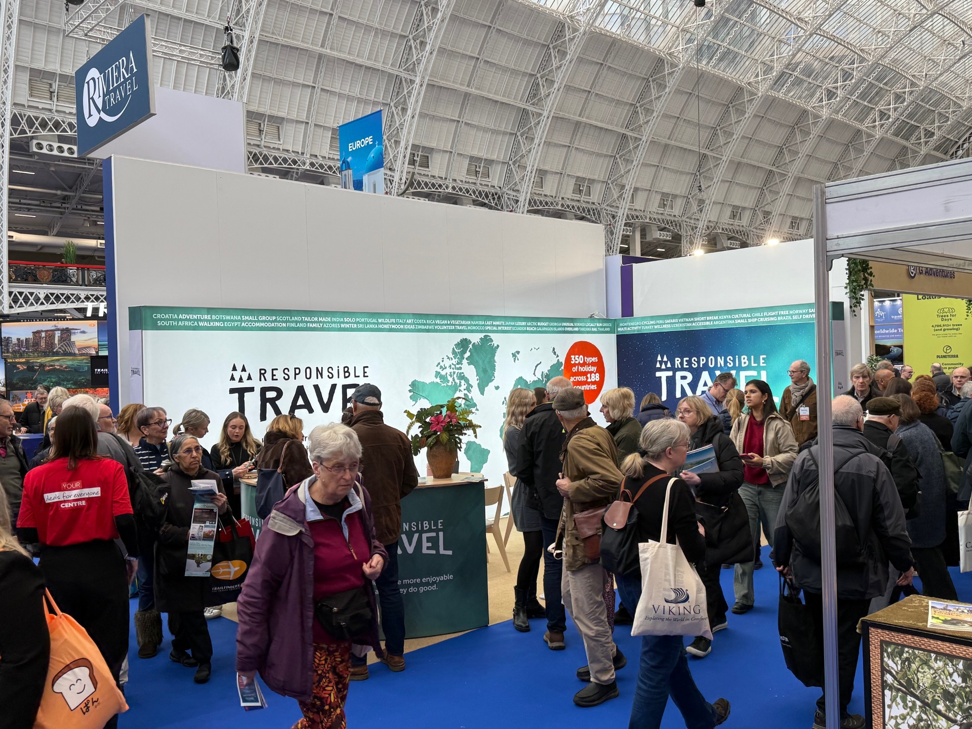 WiFi at Responsible Travel's trade show