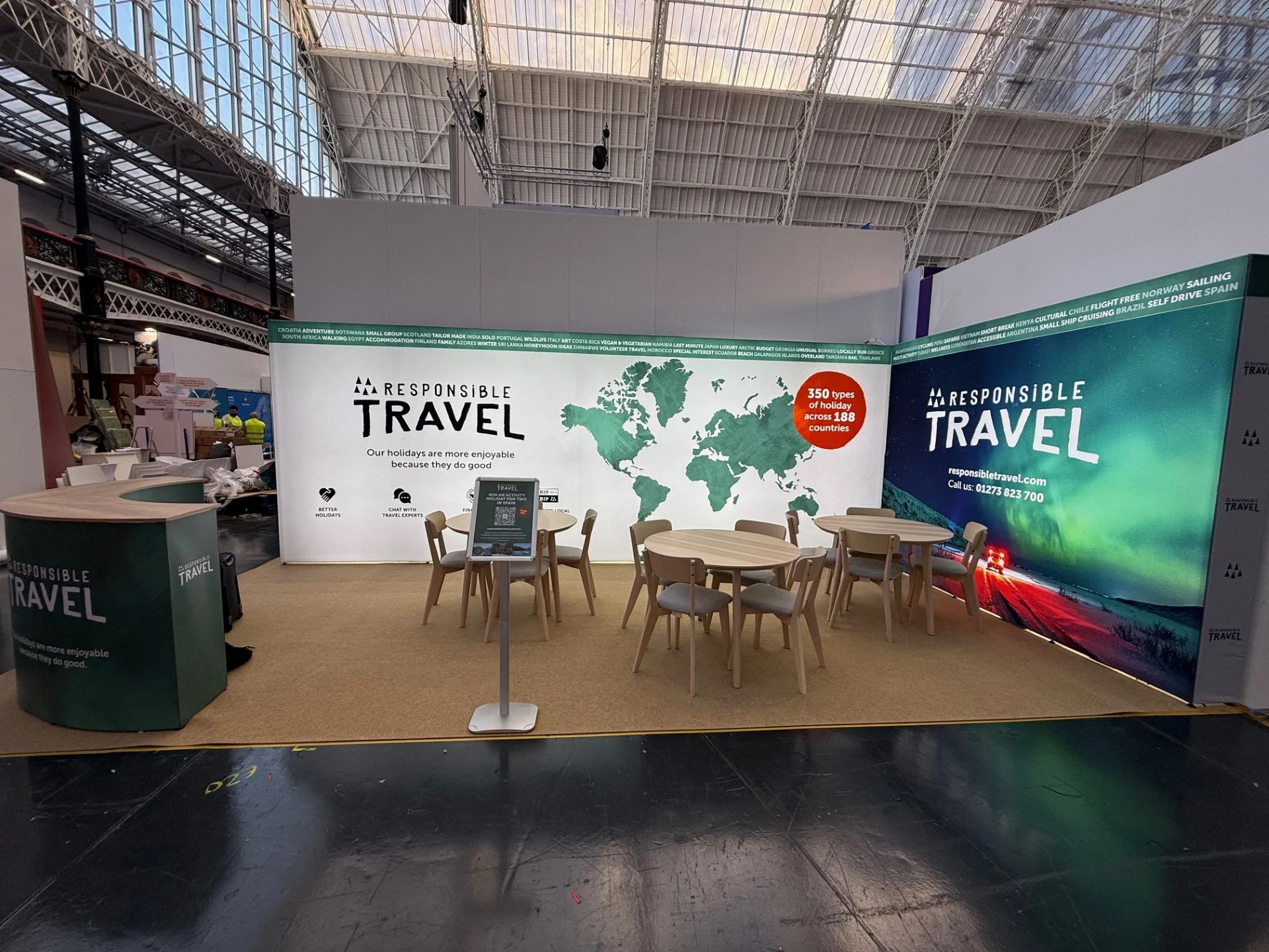 WiFi at Responsible Travel's trade show