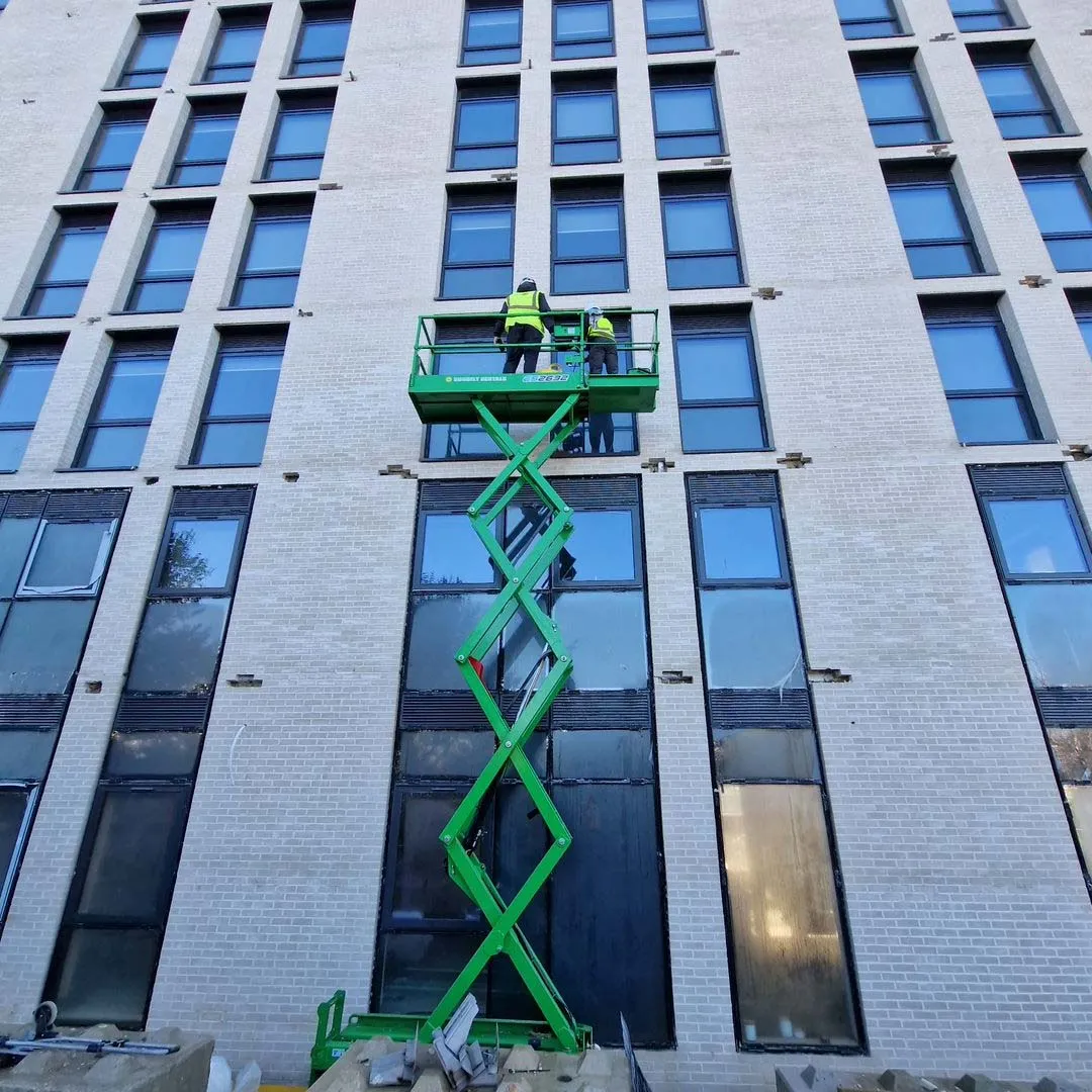 We clean gutters of residential and commercial buildings