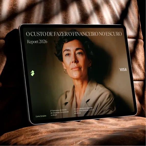 Panorama financeiro Conta Simples e VISA 2026