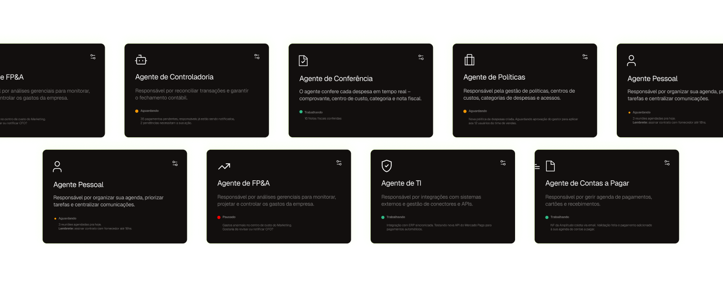 Múltiplos agentes da Conta Simples disponíveis