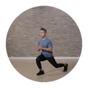 Limber Health lunge exercise