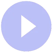 purple play button icon