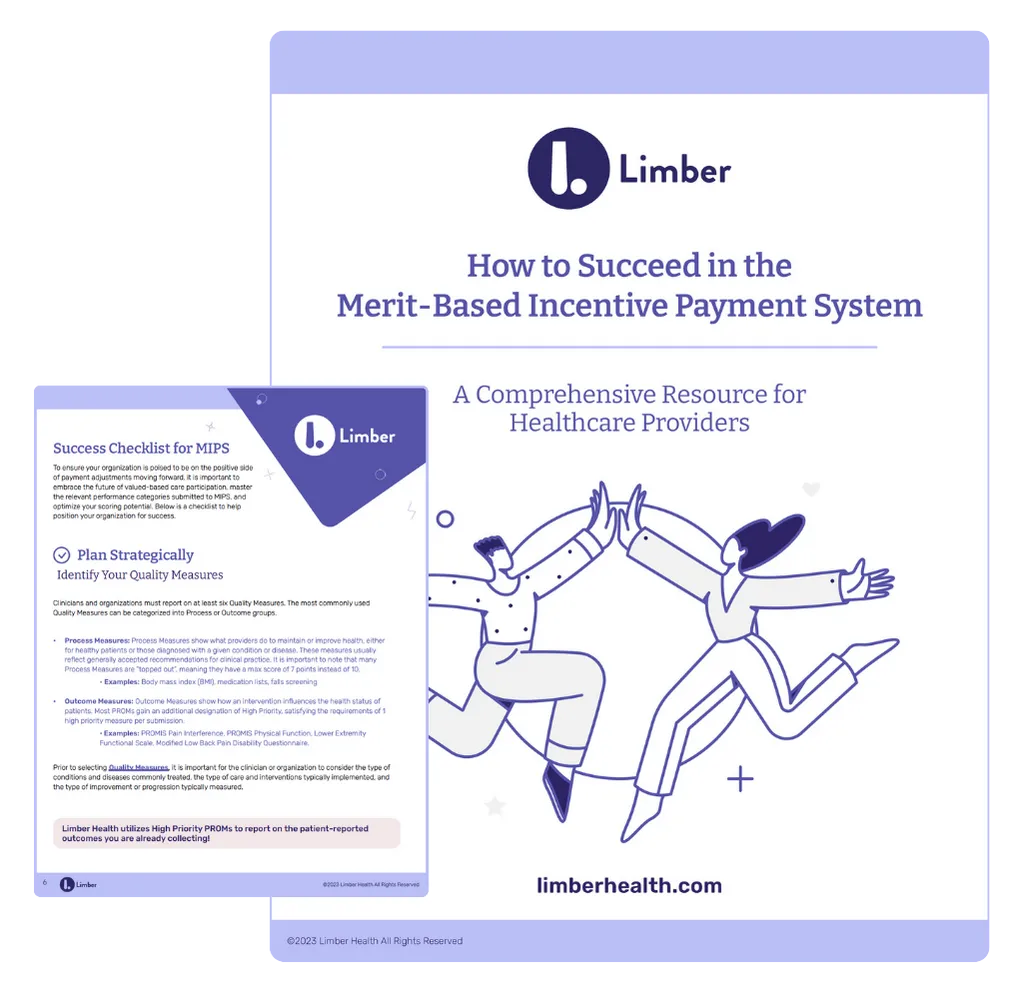 Limber Health MIPS guide cover