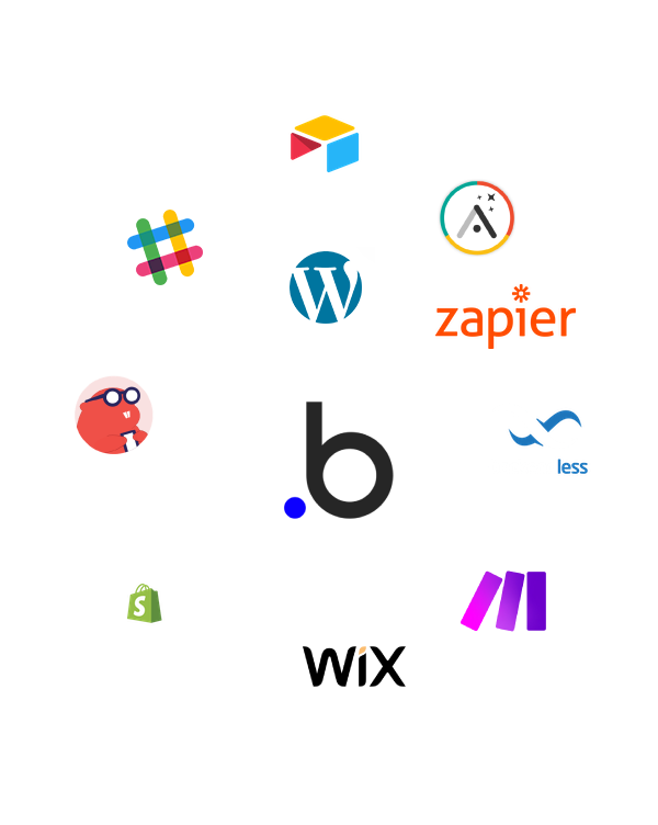 Plataforma de Domontic Unipessoal como bubble.io, Wix, Zapier, Aldo entre outras