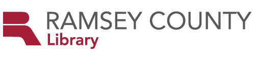 Ramsey County Library logo.