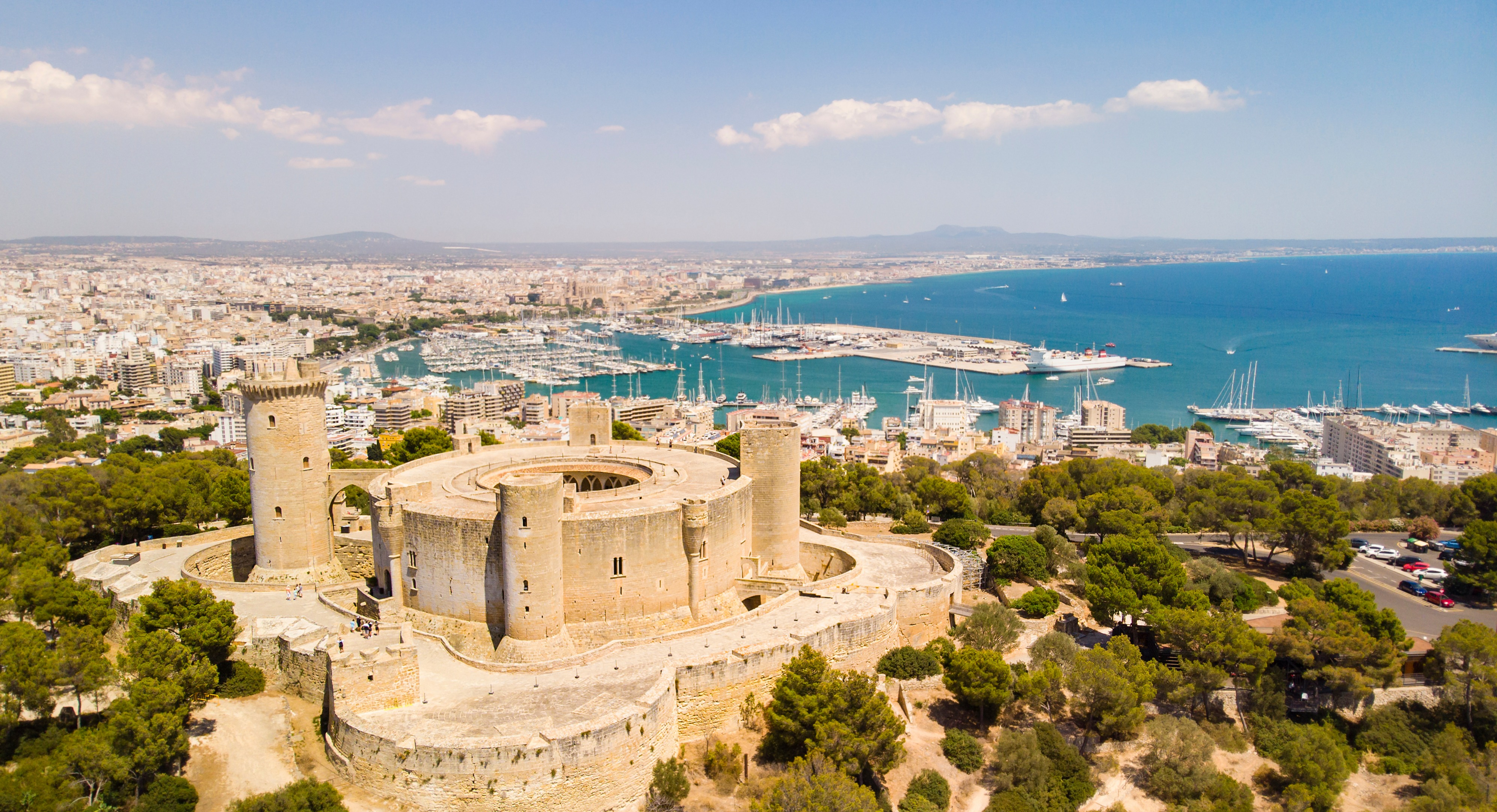 Blick über Palma de Mallorca (einfache Lizenz)