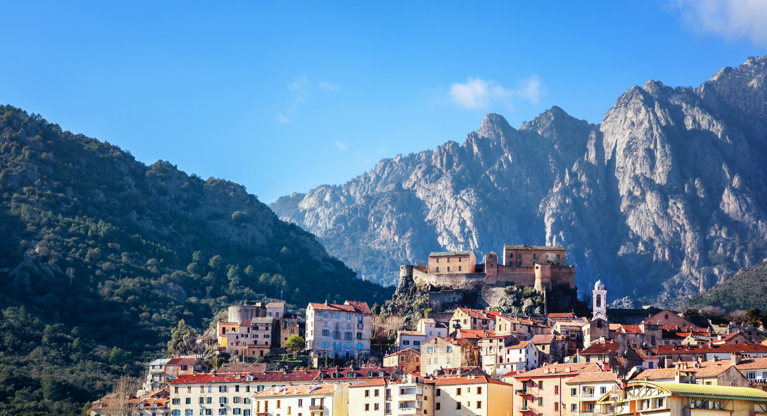 Corte, a beautiful city in the mountains