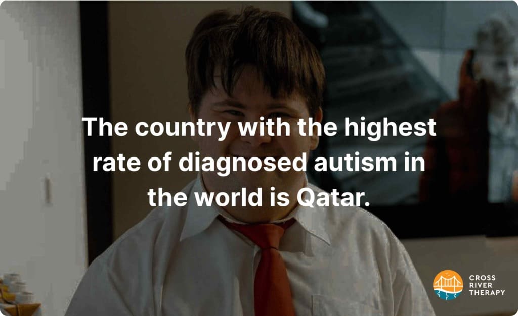 countries with the highest rate of diagnosed autism