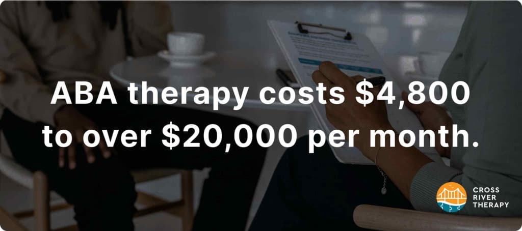 aba therapy cost per month