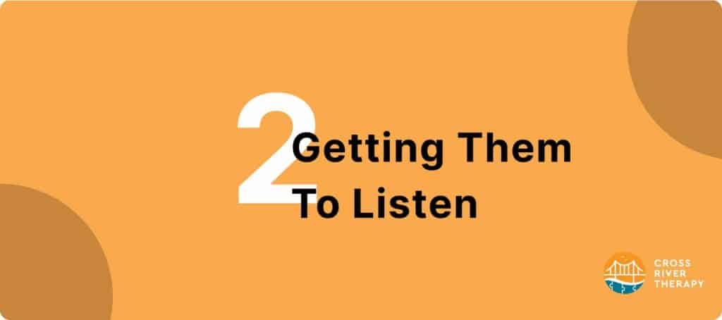 getting autistic children to listen