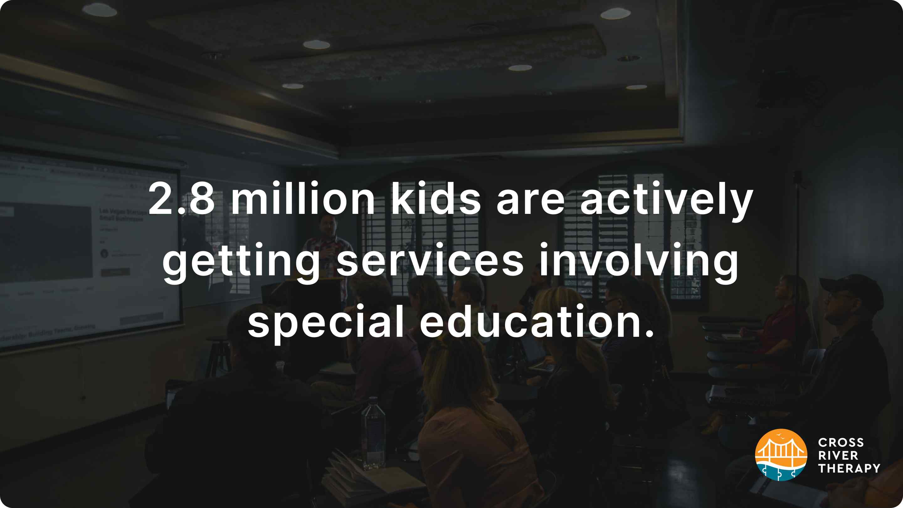 number of kids getting special education services