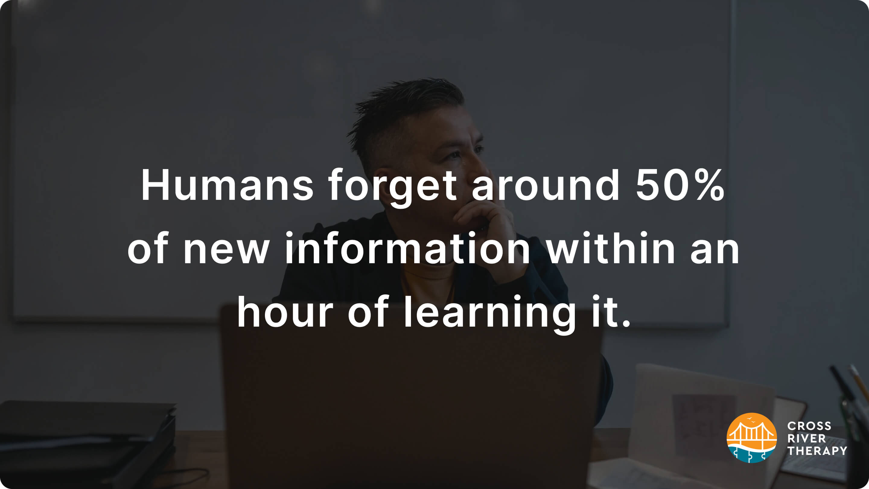 How much memory do we forget?