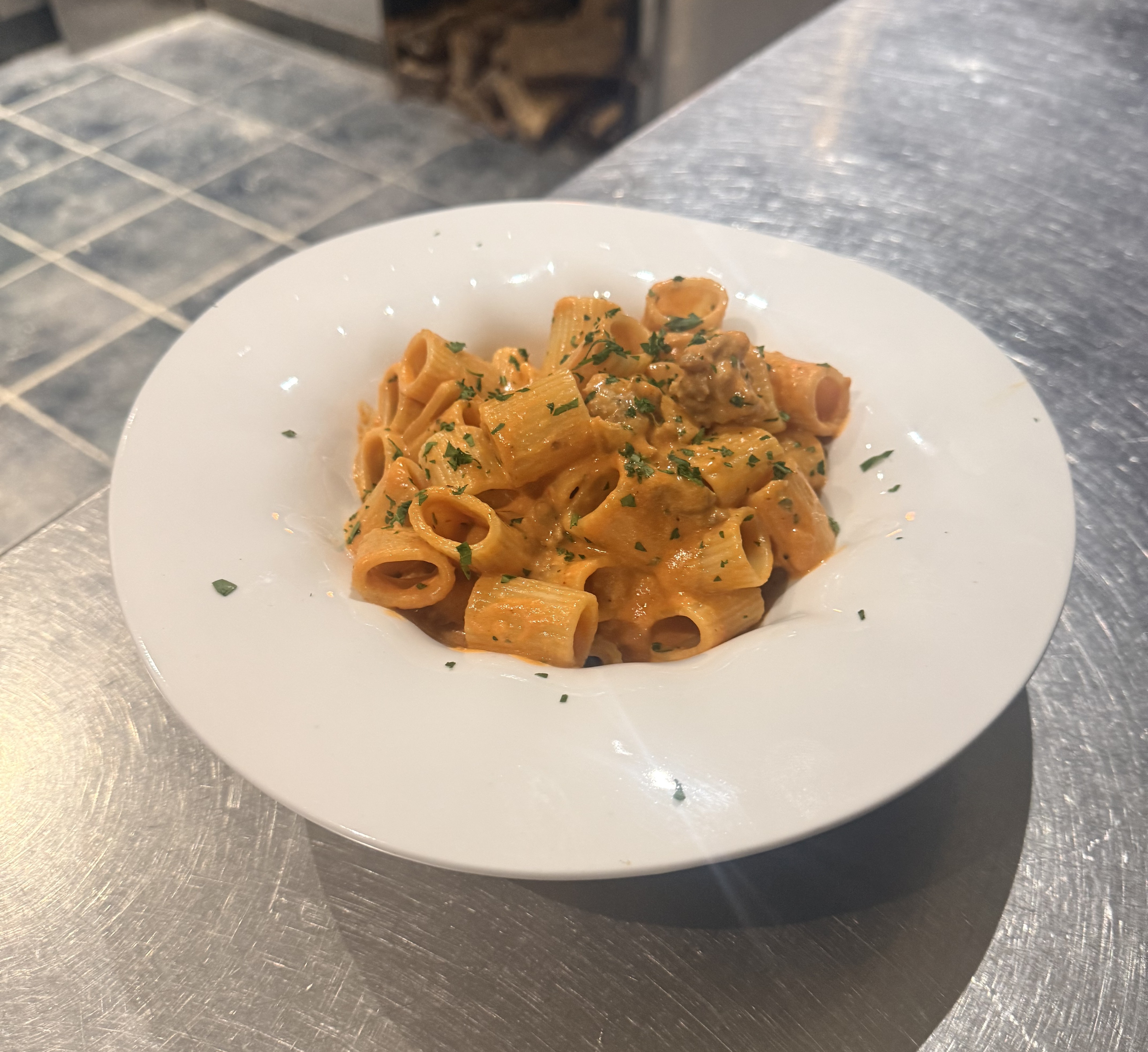 Plat | Mezze maniche alla carcerata