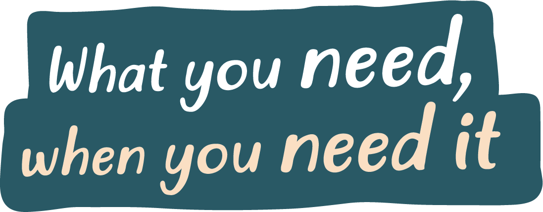 PMHW tagline: What you need, when you need it.