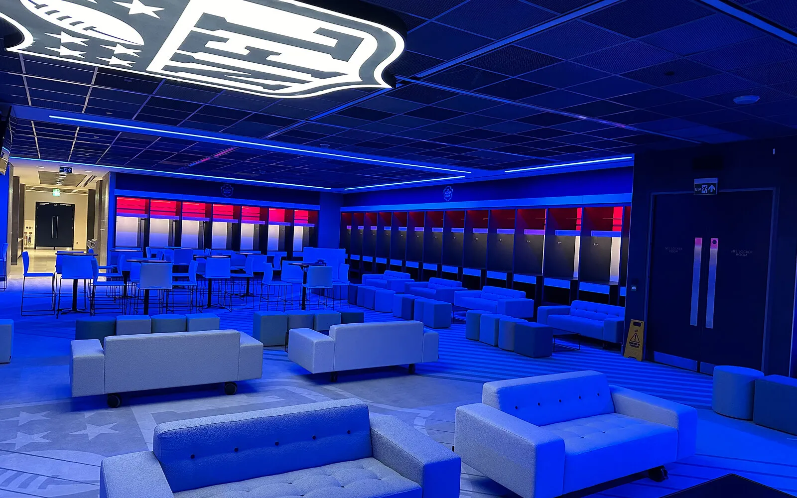Tottenham Hotspurs NFL Lounge