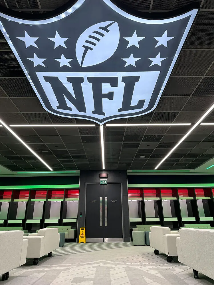 Tottenham Hotspurs NFL Lounge
