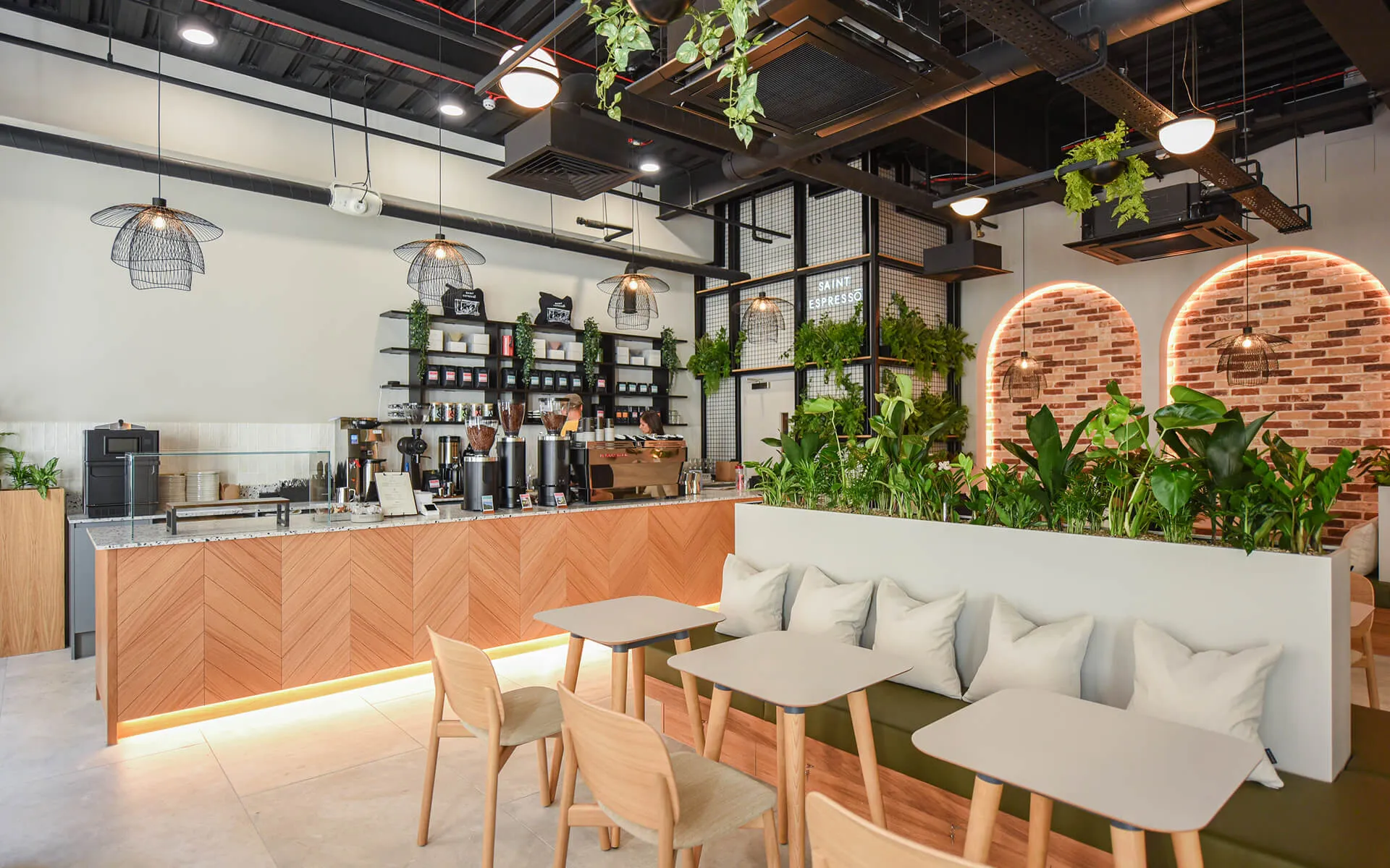 Complete design and fit-out services for hospitality