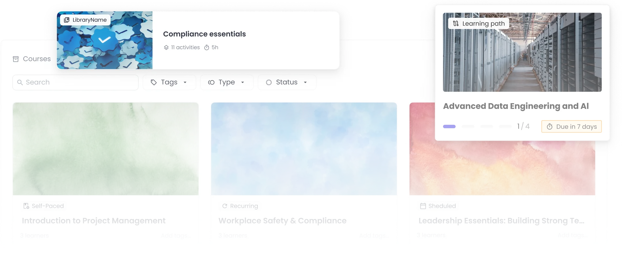 custom libraries