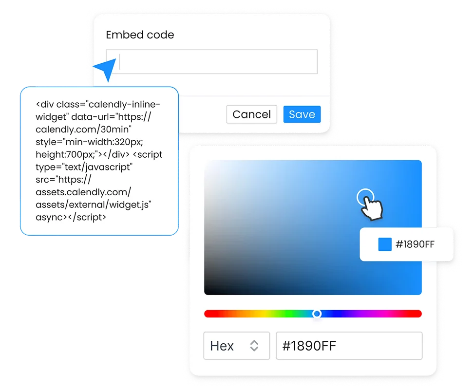 customization preview of emails