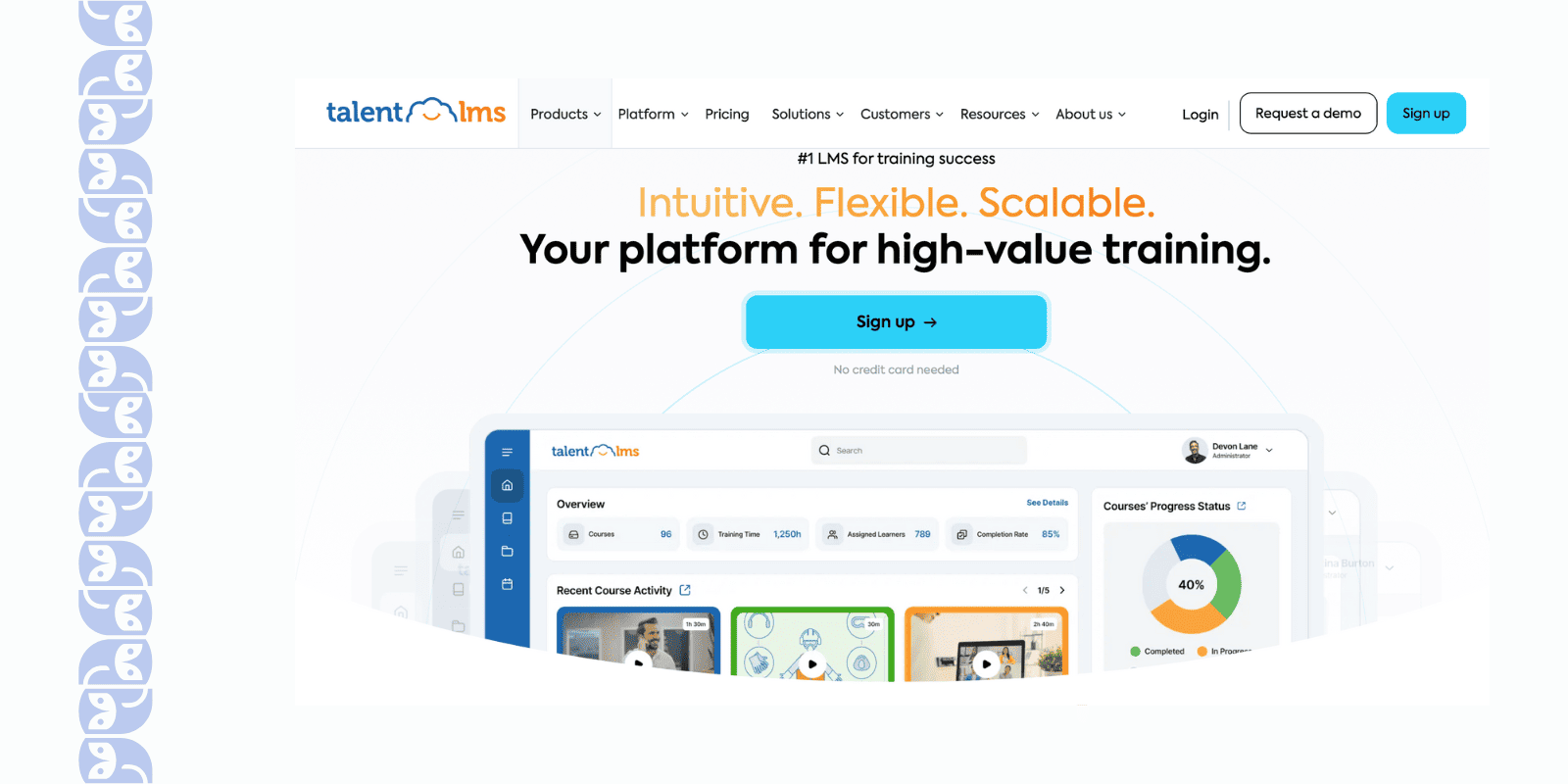 TalentLMS – Best ProProfs Alternative for Small Business Simplicity