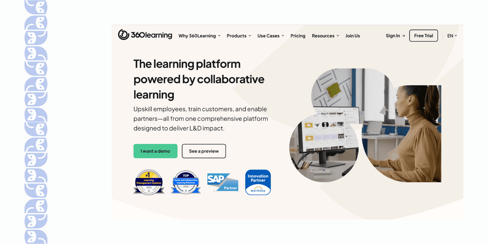 360Learning – Best for Collaborative & Blended Learning