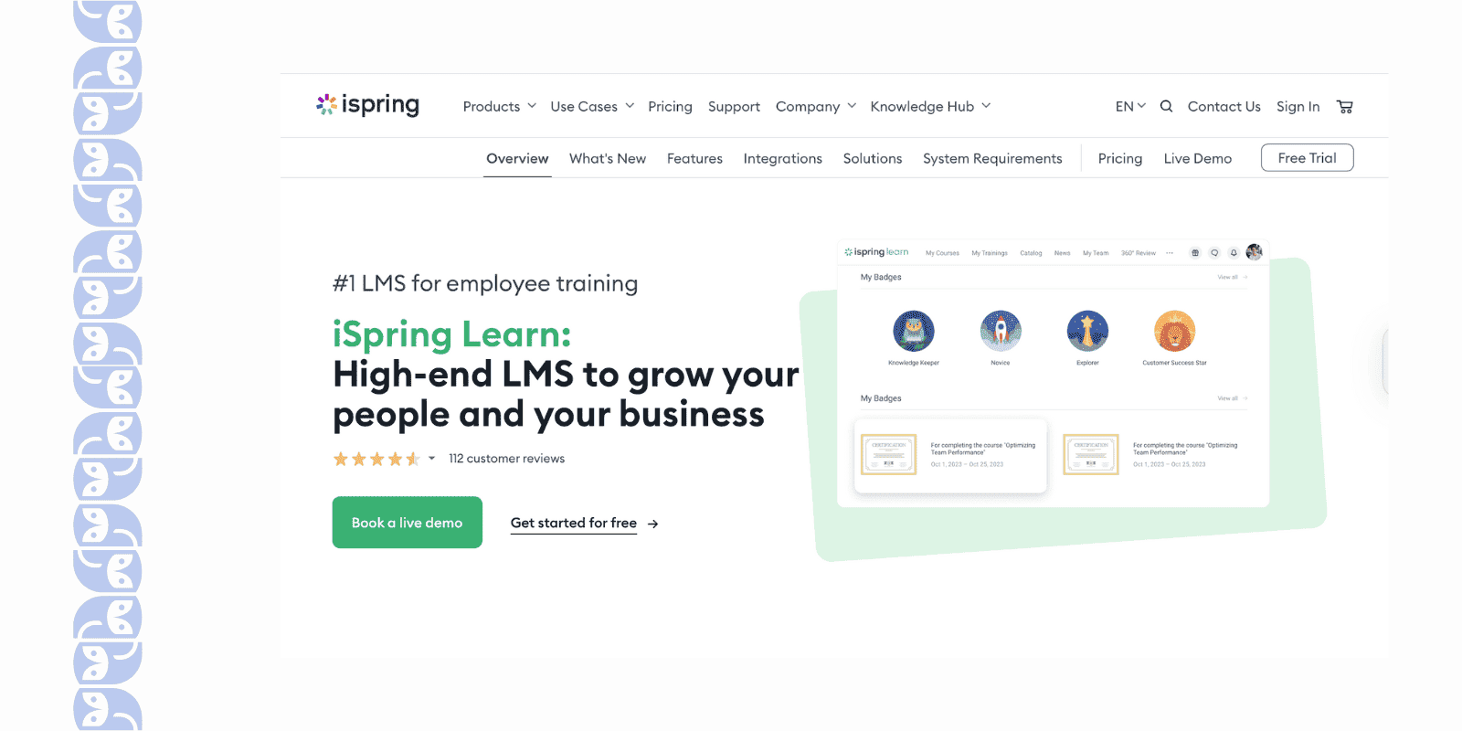 iSpring Learn – Best Trainual alternative for rapid authoring & compliance