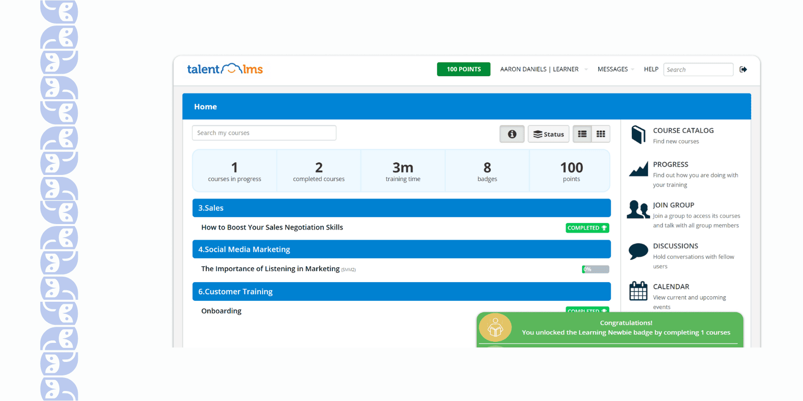 Talent LMS gamification