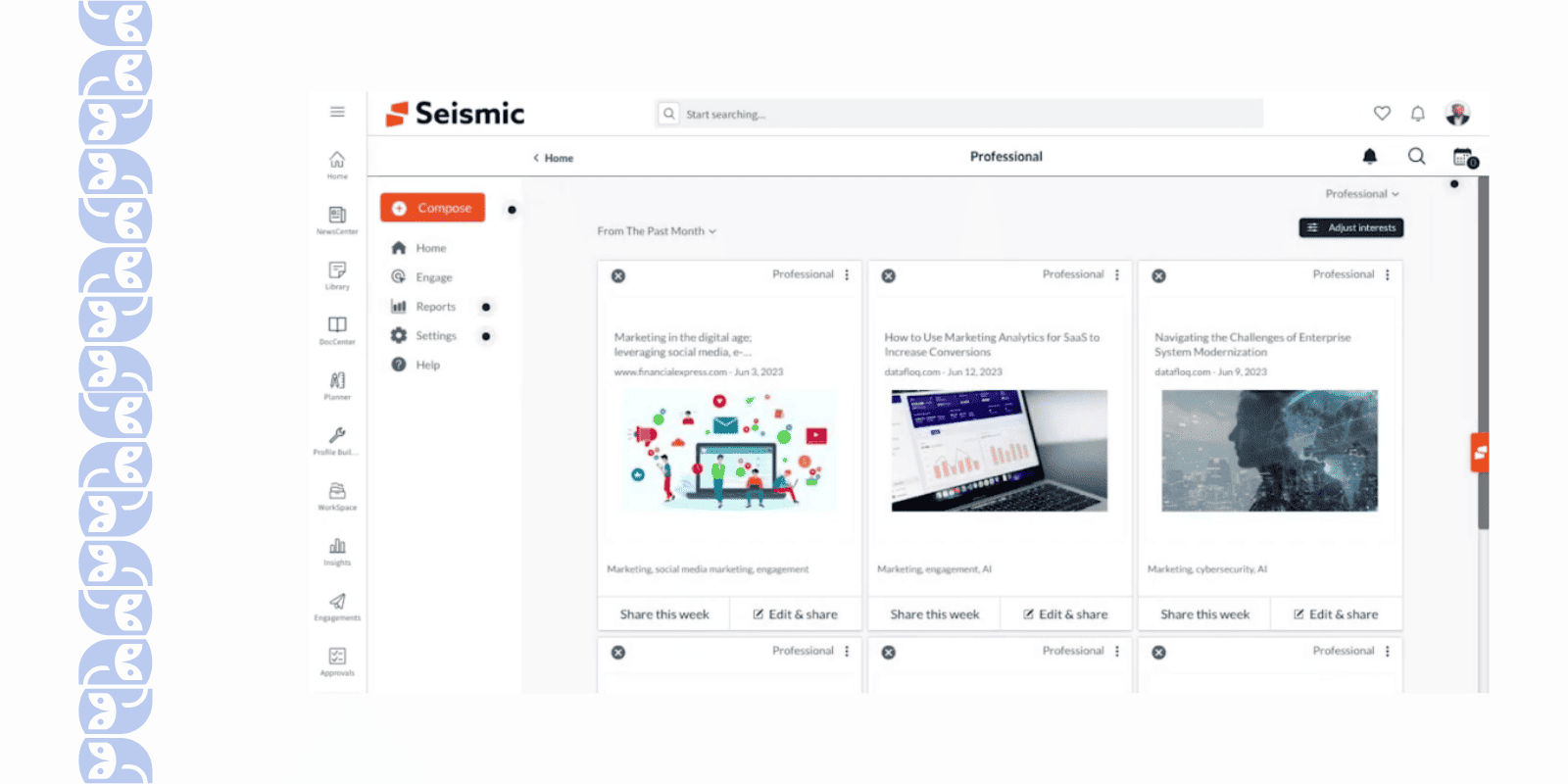 Seismic Simple Navigation