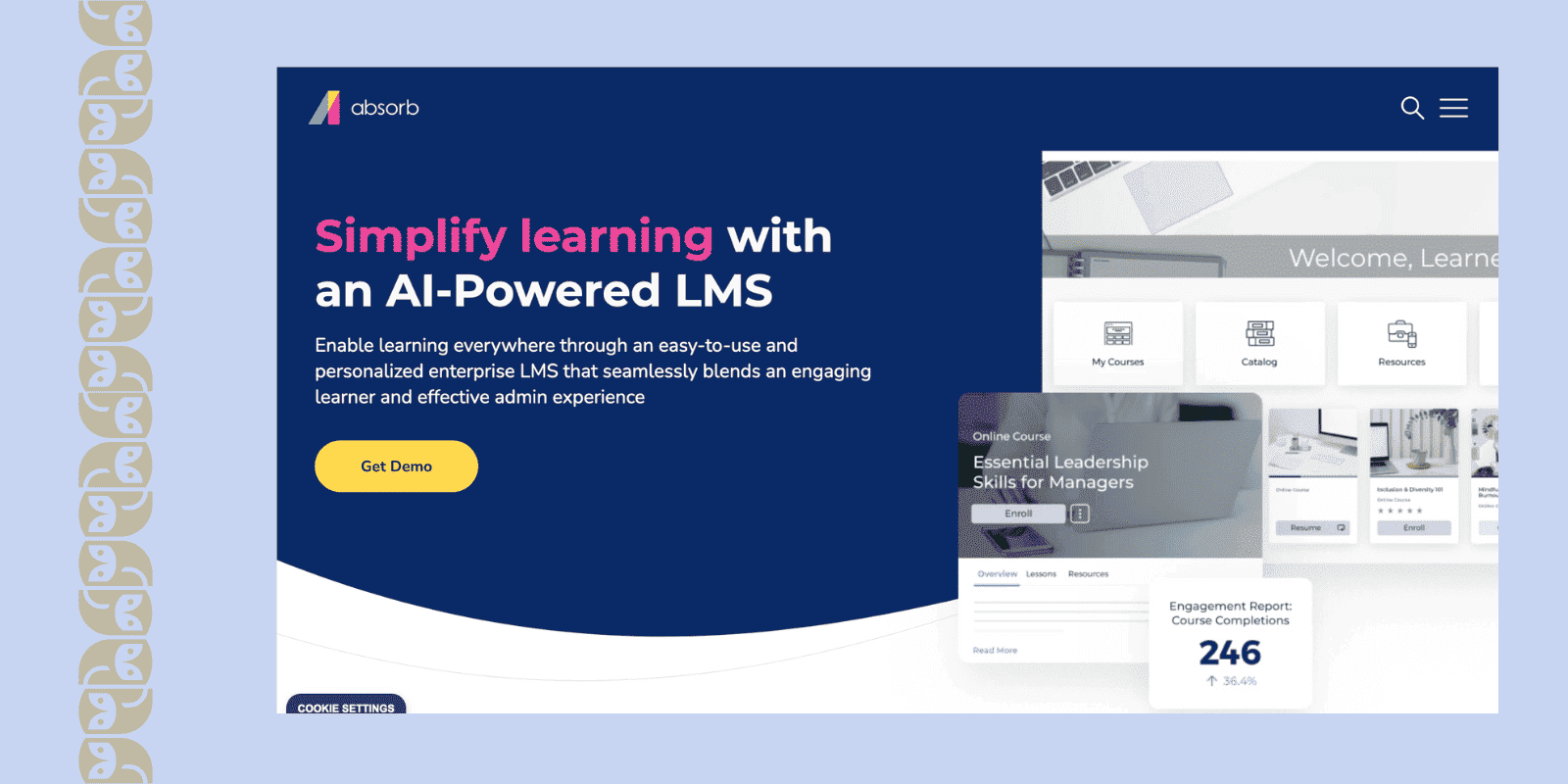 Absorb LMS: Comprehensive Alternative for Upskilling and Training Management
