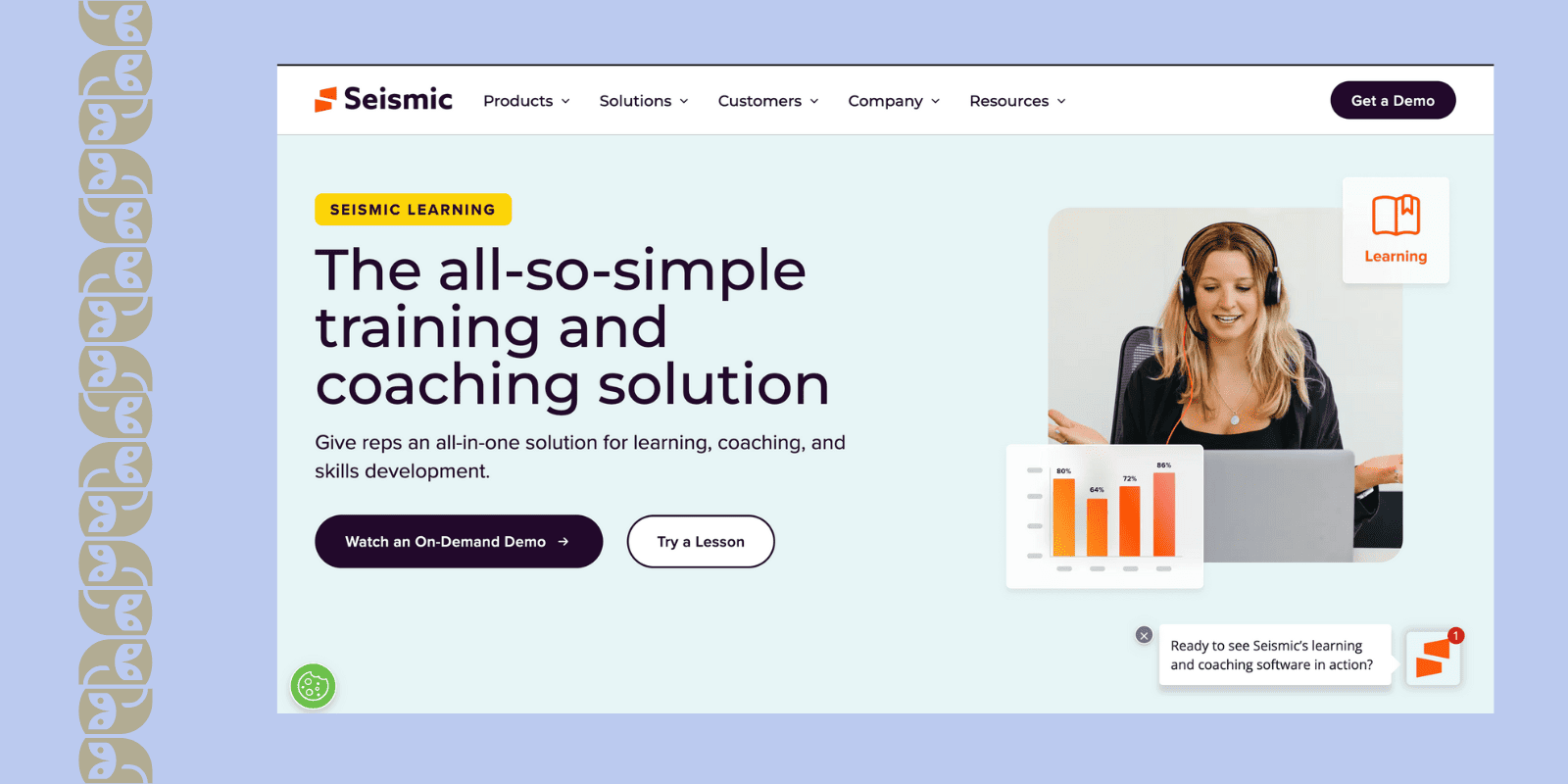 Seismic Learning (Lessonly): Powerful Solution for Sales Training