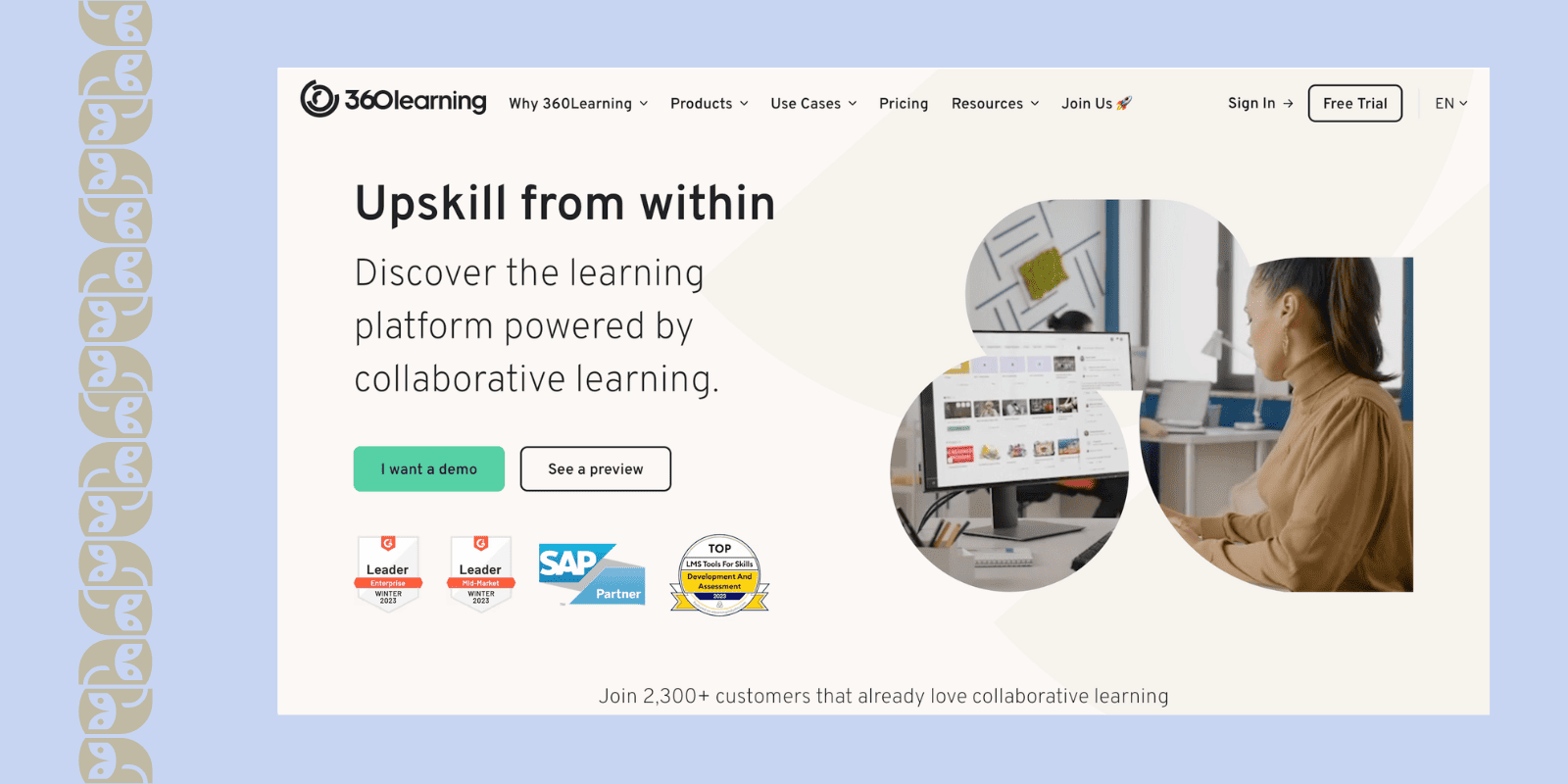 360Learning – Collaborative LMS with Smart AI-Powered Learning