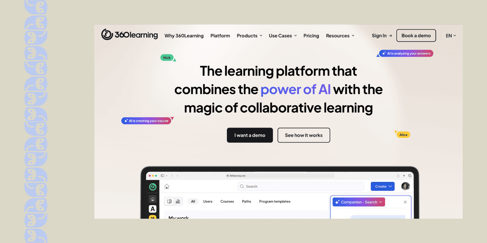 360Learning: Collaborative Docebo Alternative